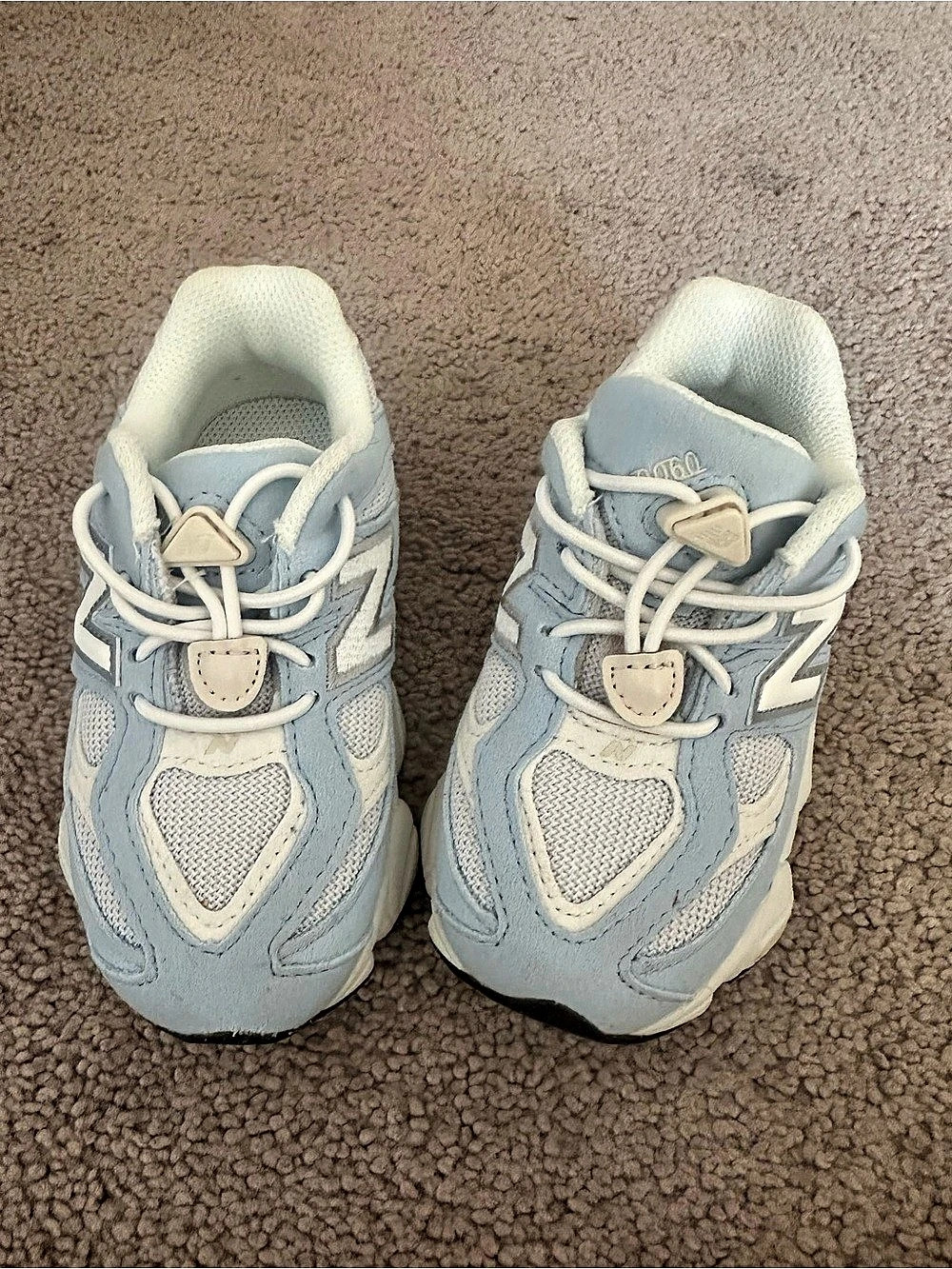 New Balance New Balance 9060 Bungee Toddler Blue & White Sneakers